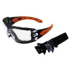Maxisafe - Evolve Clear Safety Glasses With Gasket & Headband - Pack Of 12 | EVO370-GH-12
