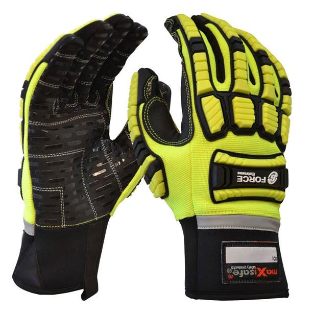 Maxisafe - G-Force Xtreme Mechanics Glove with TPR Back - XLarge