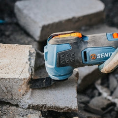 Senix - X2 18V Oscillating Multi-tool Kit | POX2-M-EU