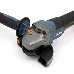 Senix - 125mm X2 18V Brushless Angle Grinder Skin with Paddle Switch | PAX2-M1-EU-0