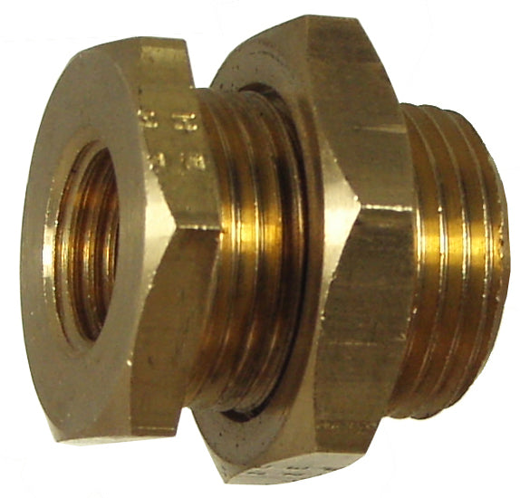 IFS - #80 1/2 BSP Female Bulkhead. M28 Male (01-24FBH08) | 0180-08