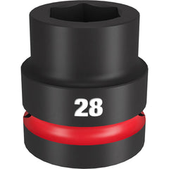 Milwaukee - SHOCKWAVE™ 1" Drive 28mm Standard 6 Point Impact Socket | 49666593