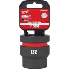 Milwaukee - SHOCKWAVE™ 1" Drive 28mm Standard 6 Point Impact Socket | 49666593