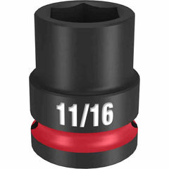 Milwaukee - SHOCKWAVE™ ½" Drive 11/16" Standard 6 Point Impact Socket | 49666205