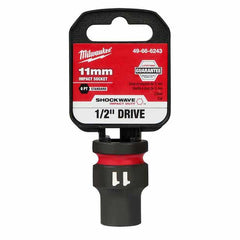 Milwaukee - SHOCKWAVE™ ½" Drive 11mm Standard 6 Point Impact Socket | 49666243