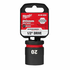 Milwaukee - SHOCKWAVE™ ½" Drive 20mm Standard 6 Point Impact Socket | 49666252