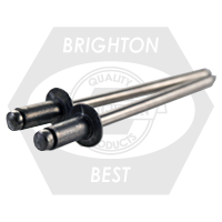 Brighton Best - AL5052 / AL5052 DOME HEAD BLIND RIVET ABA 5-3 5/32 (.126-.187)x0.338 | 184037