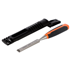 Bahco - 6mm Woodworking Chisel with Rubberised Handle | 424P-6