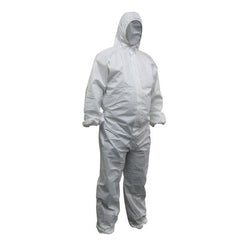 Maxisafe - White Polypropylene Disposable Coveralls - 3XLarge