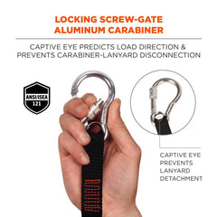 Ergodyne - Tool Lanyard Squids, 3105 Single Carabine | ER19005