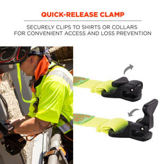 Ergodyne - Squid 3155 Buckle, Hard Hat Lanyard (Stan | ER19155