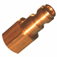 AIP - Quick Release Adaptor - Ryco Style 200/290 Series Female BSP Brass R255 - 1/8" | 30-080-20-002f | 255RCO