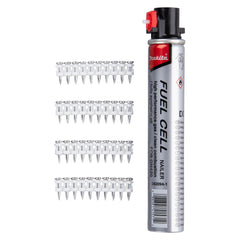 Makita - Std Concrete Nail 20mm x 2.6mm / 1000Pk Including 1 x Fuel Cell | 196290-2