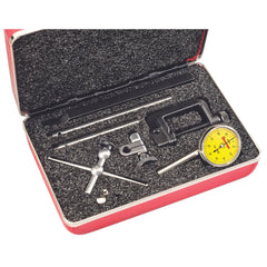Starrett - Dial Test Indicator 0-2 Back Plunger W/points/adapter/attachments Case | 196ma1z