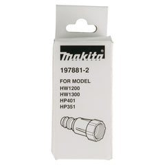 Makita OPE - Pressure Washer Accessory Pump Oulet Hose Fitting - DHW080 / HW1200 / HW1300 | 197881-2