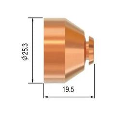 Weldtronic - SCP120 Shield Cap Gouging | 60508