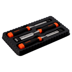 Bahco - Ergo™ Splitproof Woodworking Chisel Set - 3 Piece - 12. 18 & 25mm | 434-S3-EUR
