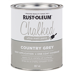 Rust-Oleum  - Chalked Paint Country Grey - Quart 887ml | 305260
