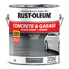 Rust-Oleum  - Concrete & Garage Floor - Battle Grey 3.78L | 374274