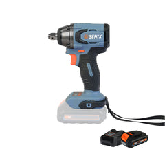 Senix - X2 18V 1/2"Compact Impact Wrench Kit | PDWX2-M2-EU