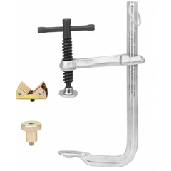 Precision Specialty Tools - CLAMP UTILTY 4-IN-1 165mm CAPACITY 83mm THROAT DEPTH STRONGHAND | UD65M-C3