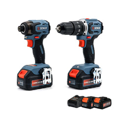 Senix - X2 18V 2 Piece Combo Kit S1 | S2K2B2-03
