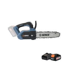 Senix - X2 18V Brushless 25cm (10") Top Handle Chainsaw Kit | CSX2-M1-EU