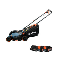 Senix - 2X2 36V 38cm (15") Lawn Mower Kit | LPPX2-M4-EU