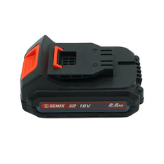 Senix - X2 18V Battery, 2.5Ah Twin Pack | B25X2