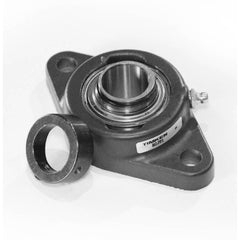 Timken - Two-Bolt Flanged Mounted Bearings - Eccentric Locking Collar - Shaft Size 1 3/8" | UELFL207-22