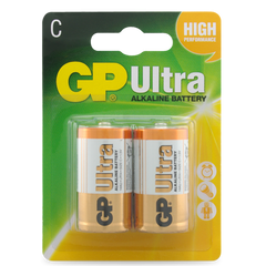 Powercell - GP Ultra Alkaline C - Card of 2 | GP14AUC2
