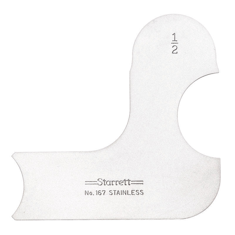 Starrett - Radius Gauge 1/2in | 167-1/2