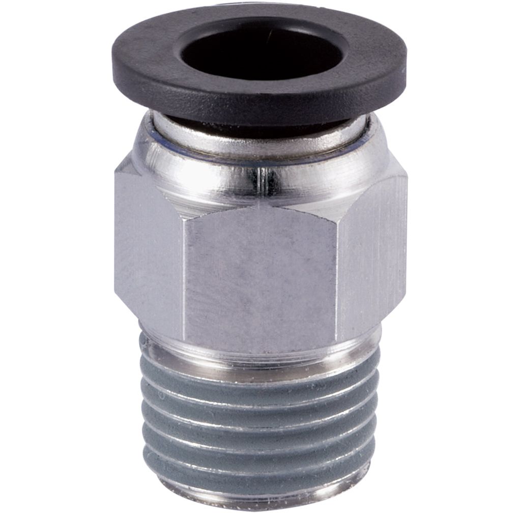 IFS - QF3 1/8x1/8 Push-In Male Connector | 20-003-0202
