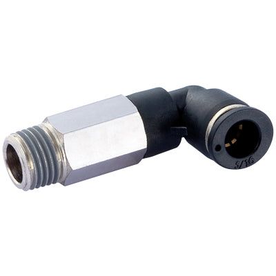 IFS - QF5L 1/4x1/8 Push-In Long Male Elbow | 20-005L-0402