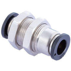 IFS - QF31 3/16 Push-In Bulkhead Union | 20-031-03