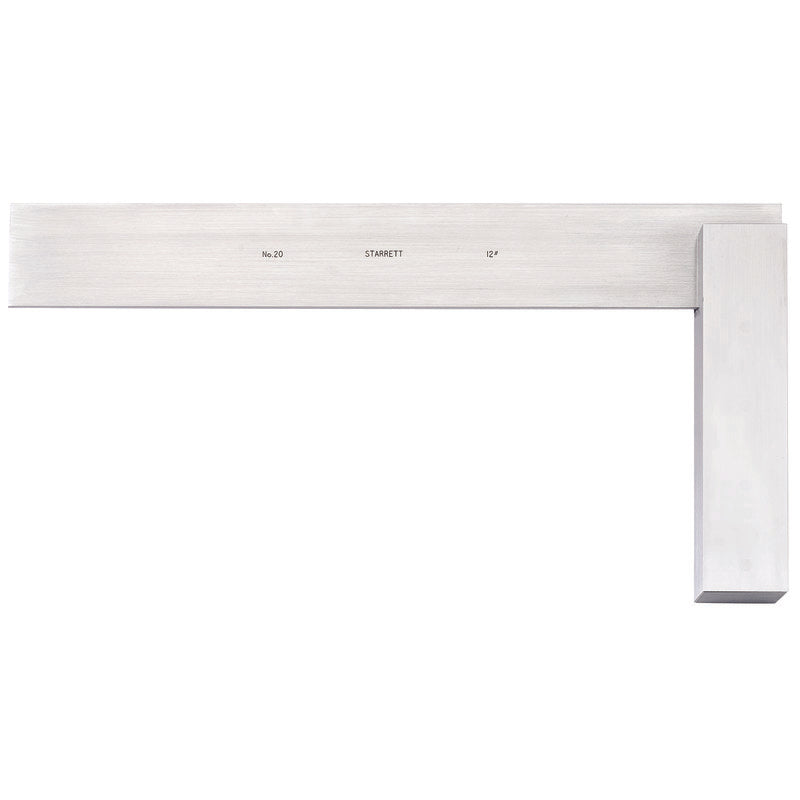 Starrett - Precision Square 12in (300mm) Blade 7in (180mm) Beam | 20-12.