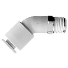 IFS - QFM5B 10mmx1/4 Push-In 45 Deg Male Elbow | 20-M005B-1004