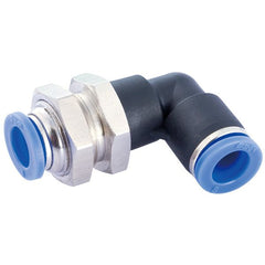 IFS - QFM11BH 10mm Push-In Bulkhead Elbow Union | 20-M011BH-10