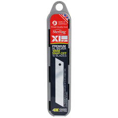 XL Premium Silver 18mm Large Snap Blades (x10)