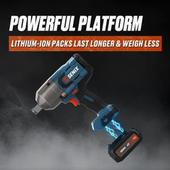 Senix - 3/4" X2 18V Brushless High-torque IMPACT Wrench Skin | PDWX2-M5-EU-0
