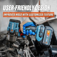 Senix - 1/2" X2 18V Brushless Mid-torque IMPACT Wrench Skin | PDWX2-M7-EU-0