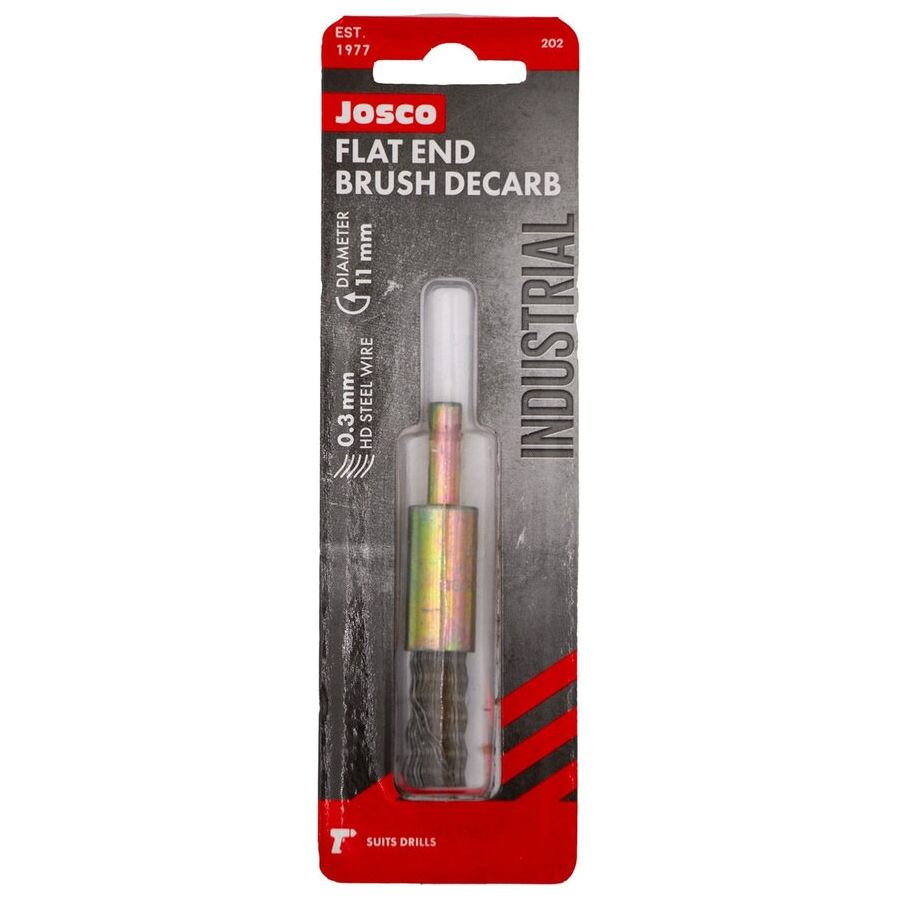Josco - Brush Cup CR 11 Flat End 6 Spindle 0.30 | 202