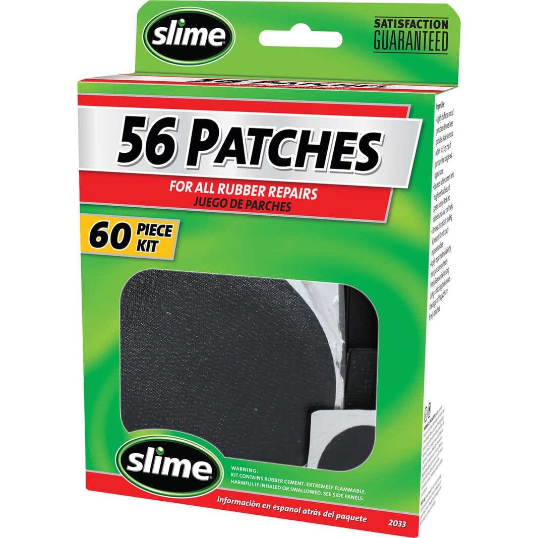 Slime - 56 Patches With Rubber Cement Repair Kit | 2033
