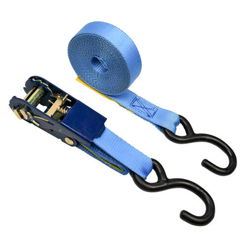 Austlift - Ratchet Tie Down S Hooks 25mmx4.5MxLC350kg | 204020