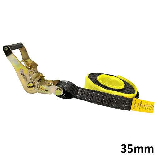 Austlift - Ratchet Tie Down Heavy Duty Steel Handle Endless 25mmx6M LC750kg MBL 3000kg | 204126