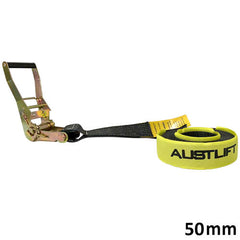 Austlift - Ratchet Tie Down Heavy Duty Steel Handle Endless 50mmx9M LC 2500kg MBL10000kg | 204159