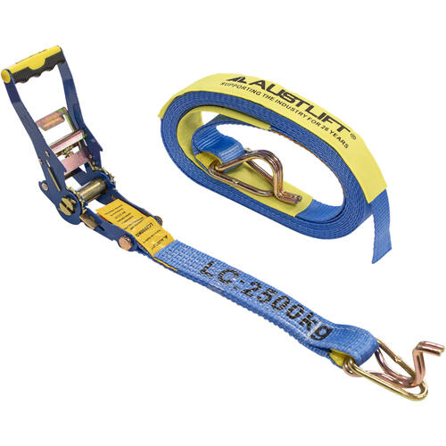 Austlift - Ratchet Tie Down Ergo Hk/keeper 50mmx11MxLC2500kg | 204256