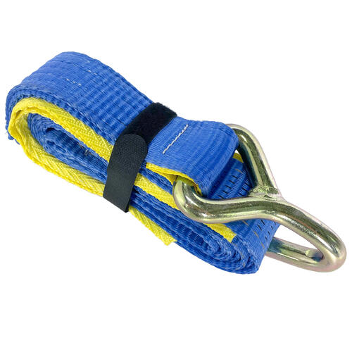 Austlift - Truck Winch Strap J Hooks 50mmx3MxLC2500kg | 205324