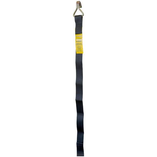 Austlift - Tautliner Strap Black with Double J Hook 44mmx850mm LC 1000KG | 207310