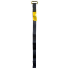 Austlift - Tautliner Strap Black with Bent Rail Hook 44mmx850mm LC 1000KG | 207311